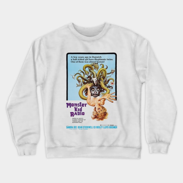 The Dunwich Monster Kid Horror Radio Crewneck Sweatshirt by MonsterKidRadio